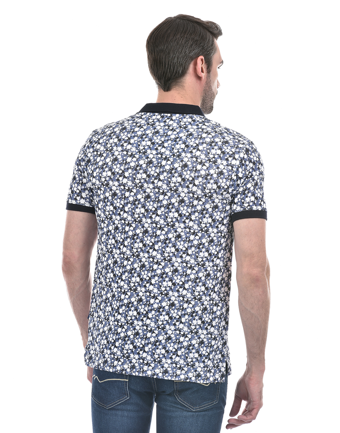 Numero Uno Men Floral Print Multicolor T-Shirt